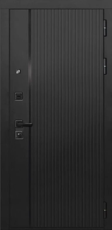 Входная дверь ДвериПРО Л-45 ФЛ-700 (10мм, Ясень грей) DPRO222183 внешняя сторона