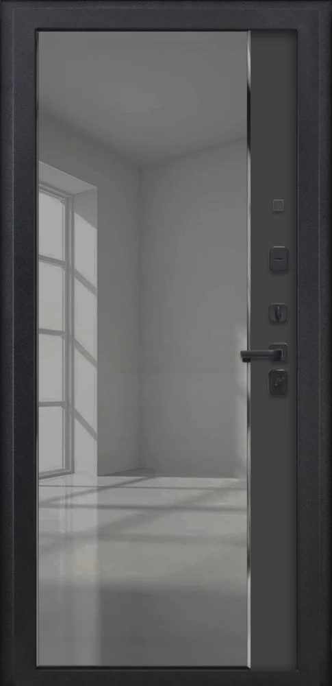 Входная дверь ДвериПРО Л-43 ФЛЗ-618 Черный кварц DPRO227970 внутренняя сторона